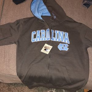 Brand New UNC Tarheels zip up